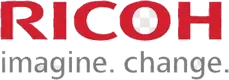 Logotipo Ricoh — marca de impressoras atendida pela Evoluta Printer